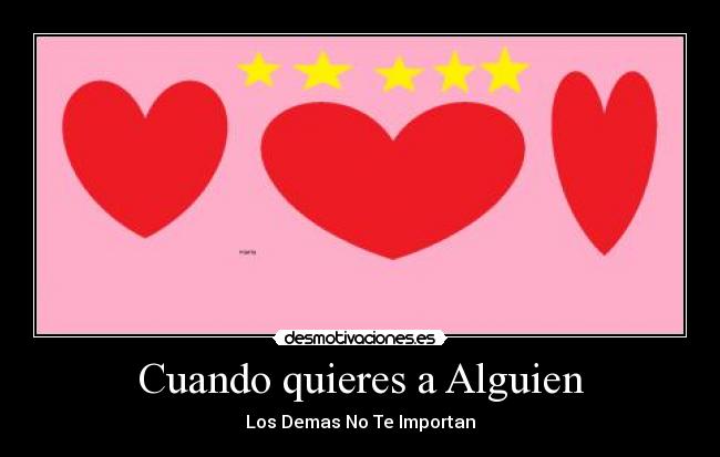 Cuando quieres a Alguien - 