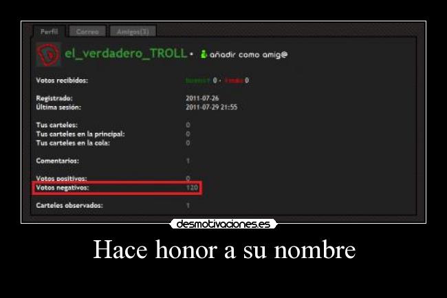 Hace honor a su nombre - 