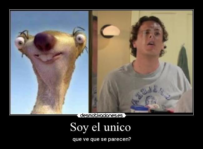 Soy el unico - que ve que se parecen?