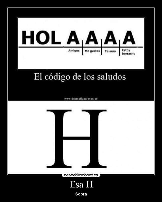 Esa H - Sobra