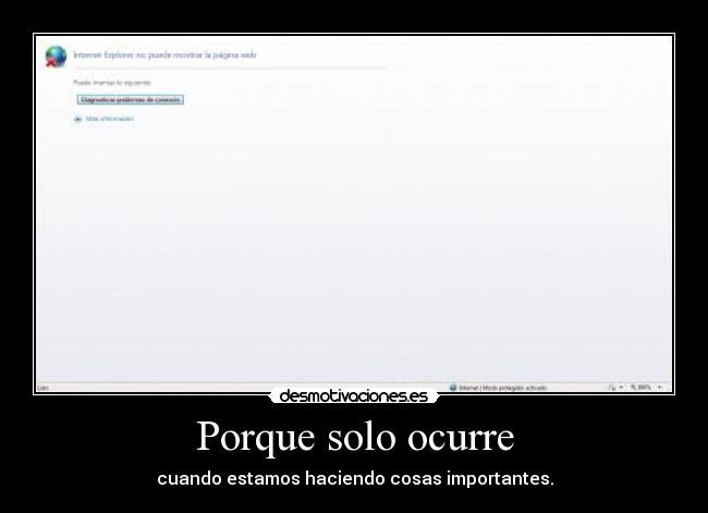 Porque solo ocurre -