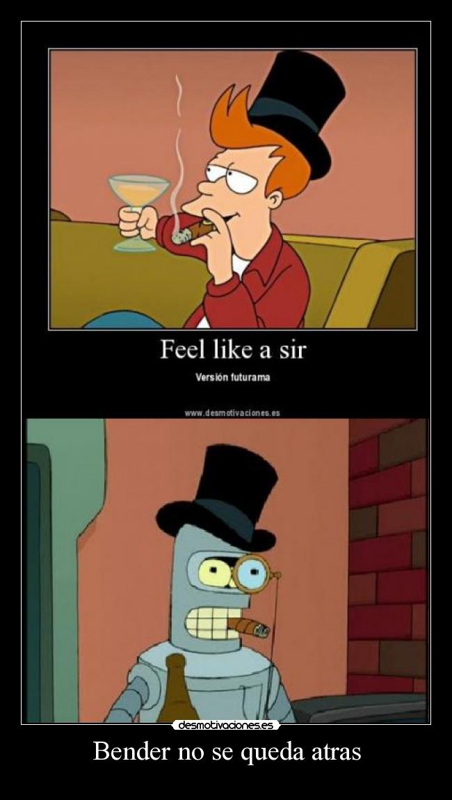 Bender no se queda atras - 
