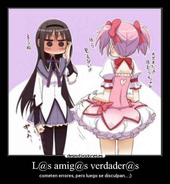 L@s amig@s verdader@s -