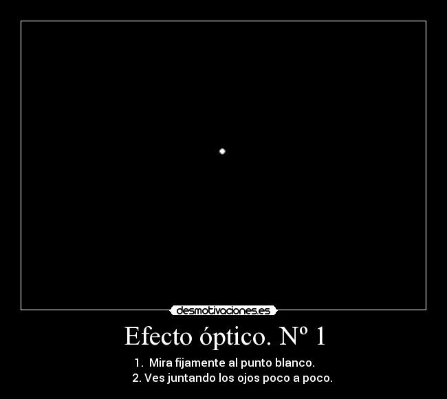 Efecto óptico. Nº 1 -
