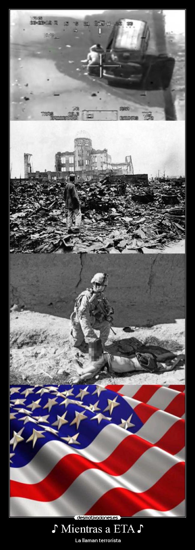 ♪ Mientras a ETA ♪ - ♫ La llaman terrorista ♫