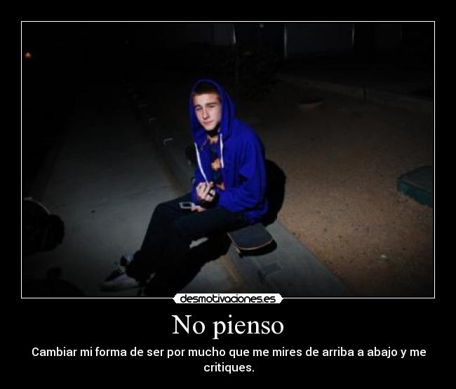 No pienso - 