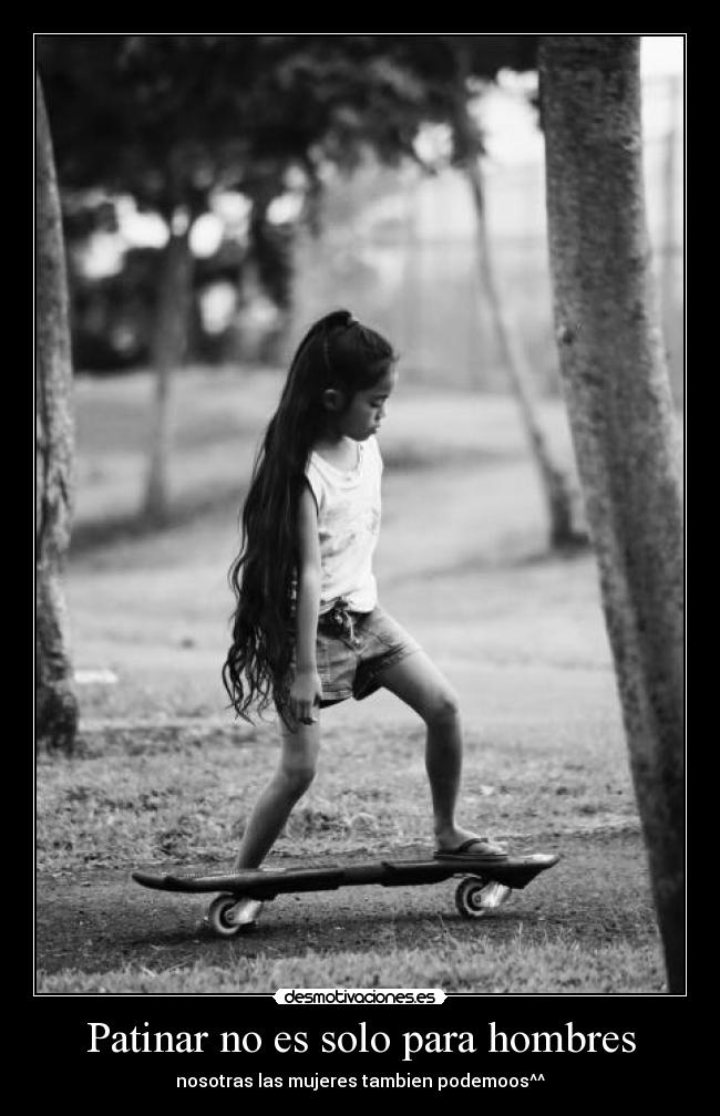 Patinar no es solo para hombres -