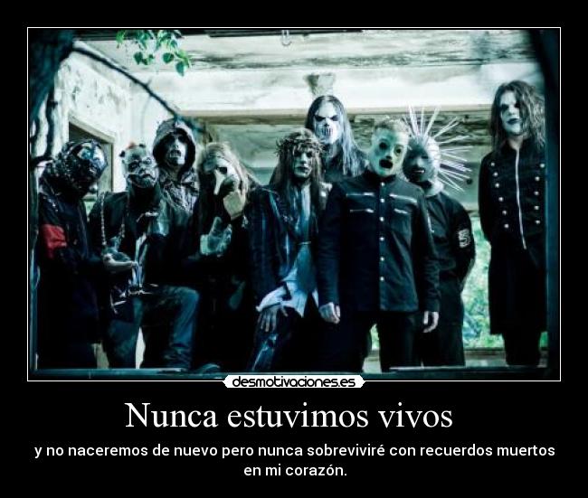 carteles slipknot desmotivaciones
