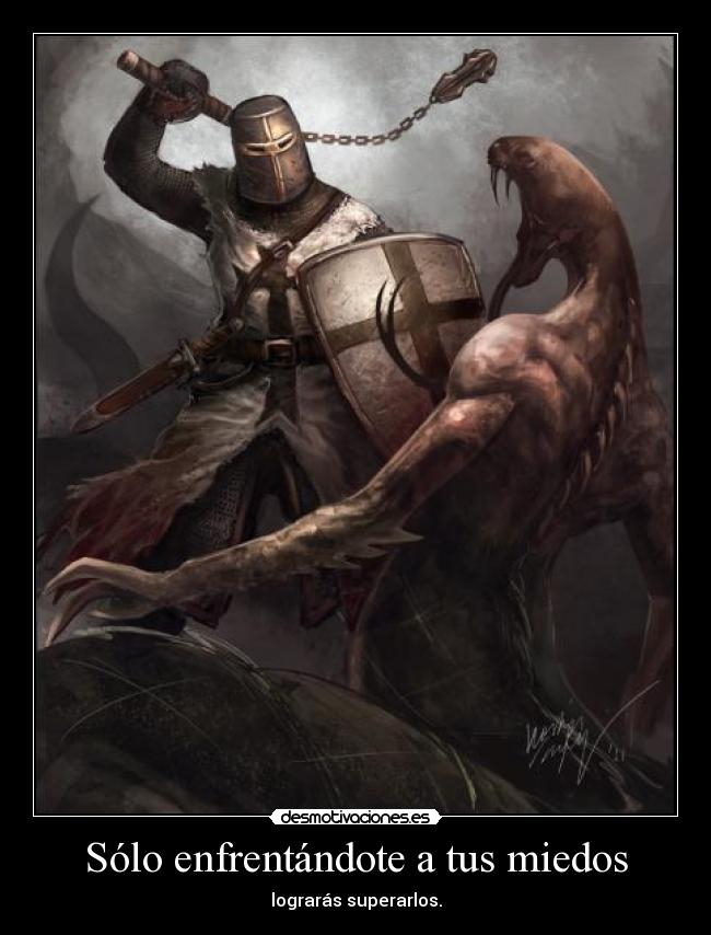 carteles miedo desmotivaciones