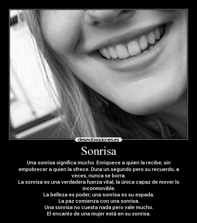Sonrisa -