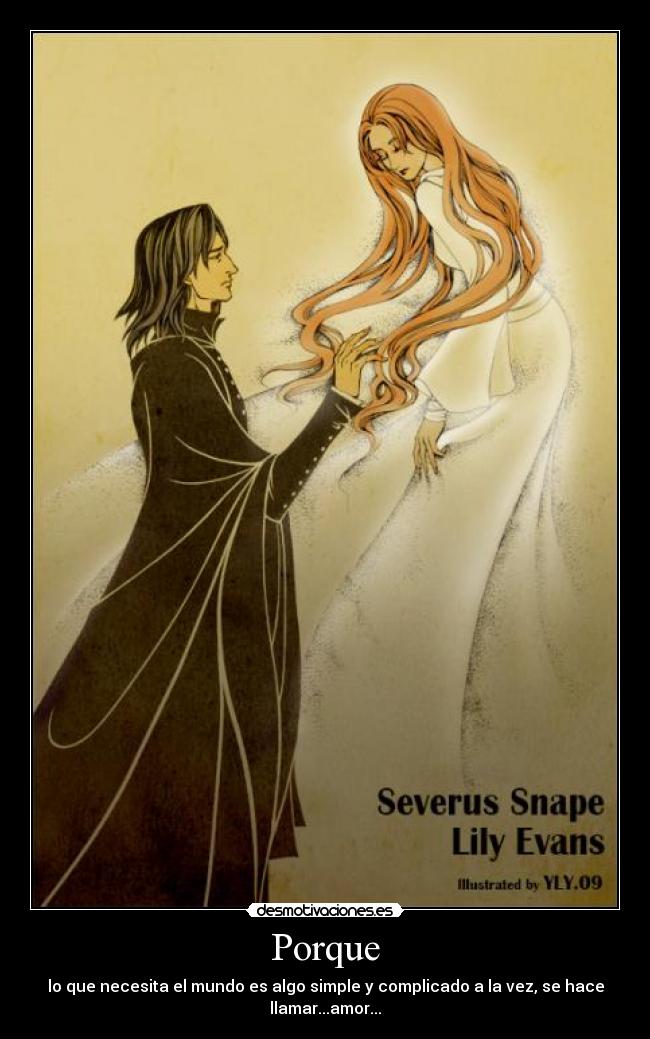 Porque - lo que necesita el mundo es algo simple y complicado a la vez, se hace llamar...amor...