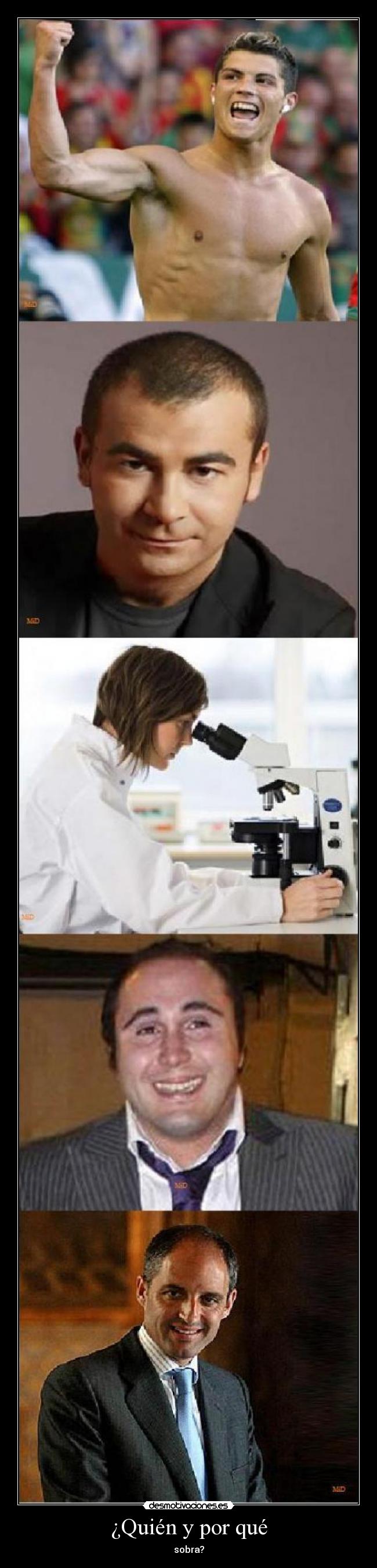 ¿Quién y por qué - sobra?