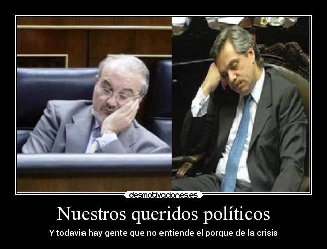 Nuestros queridos políticos -