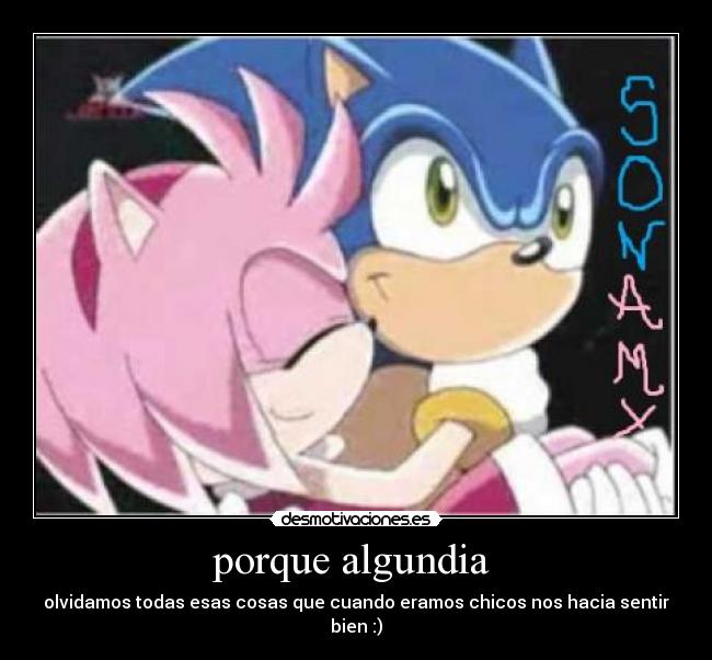 porque algundia - olvidamos todas esas cosas que cuando eramos chicos nos hacia sentir bien :)