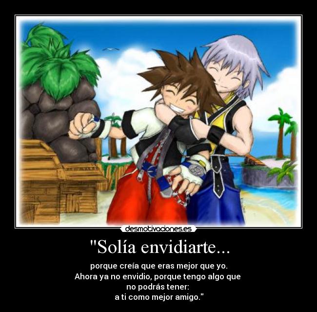 carteles sora riku desmotivaciones