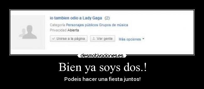 Bien ya soys dos.! - 