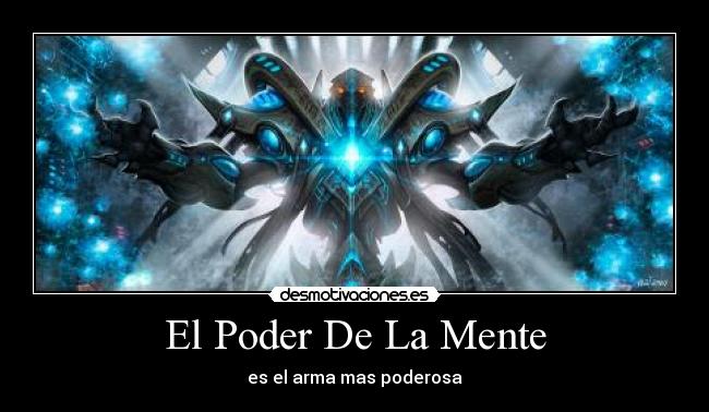 carteles tassadar zeratul starcraft protoss reflexion desmotivaciones