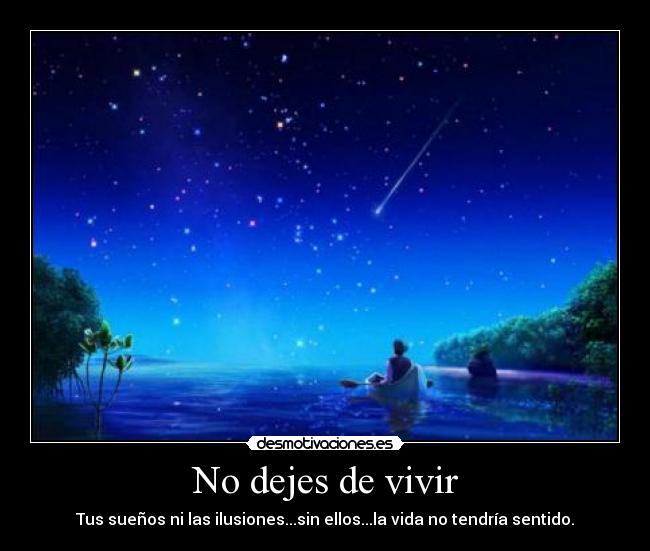 No dejes de vivir - 
