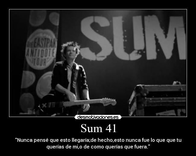 Sum 41 -