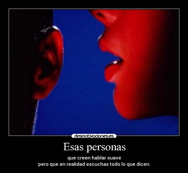 Esas personas -