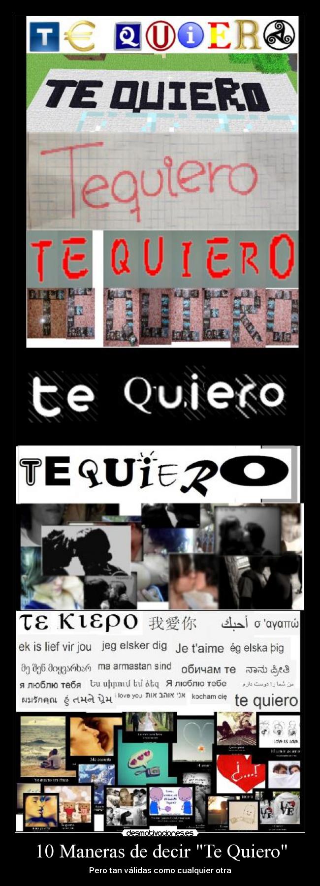 10 Maneras de decir Te Quiero -
