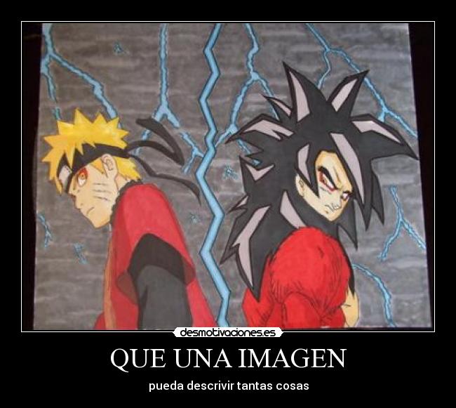 QUE UNA IMAGEN - pueda descrivir tantas cosas