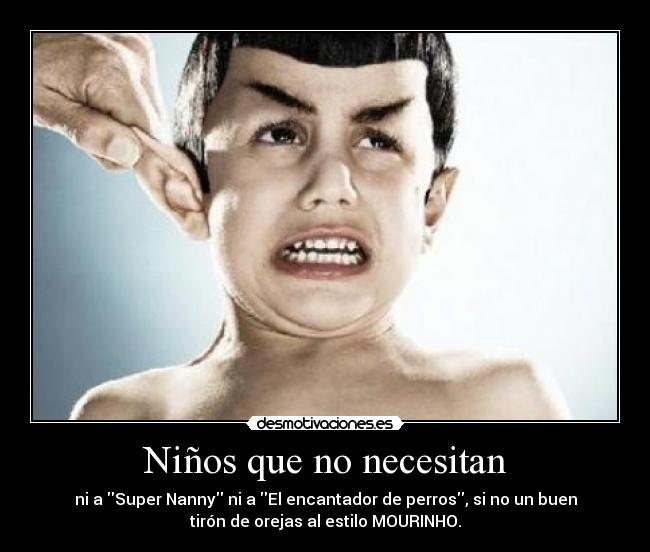 Niños que no necesitan -