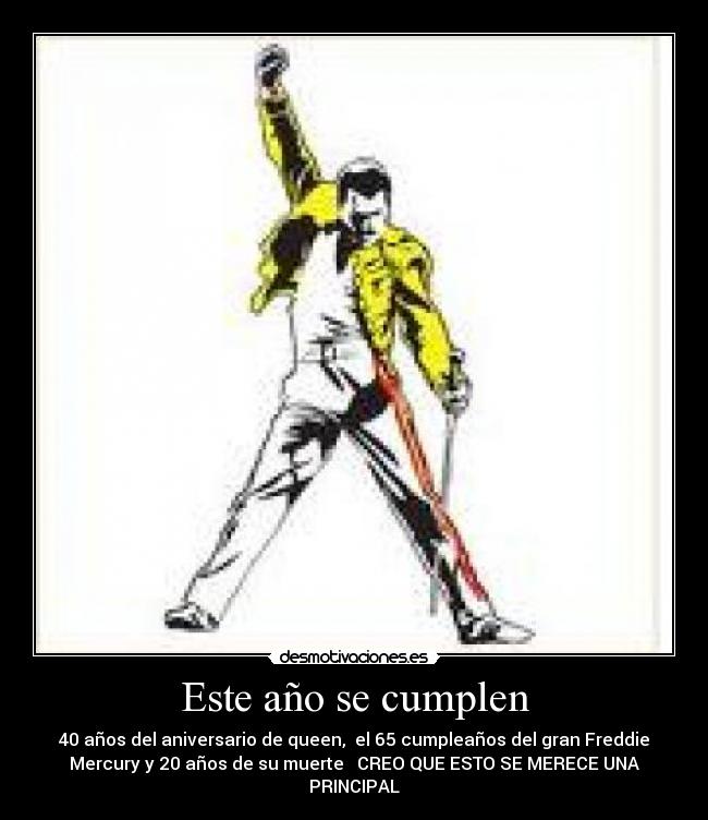 Este año se cumplen -