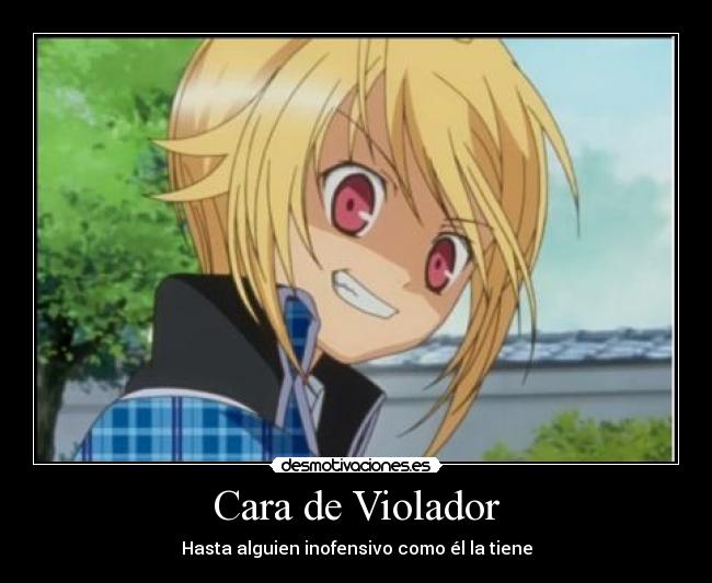 carteles tadase shugo chara rape face desmotivaciones