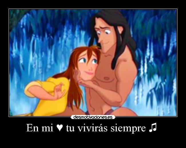 En mi ♥ tu vivirás siempre ♫ -