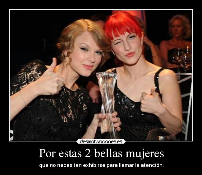 Por estas 2 bellas mujeres - 