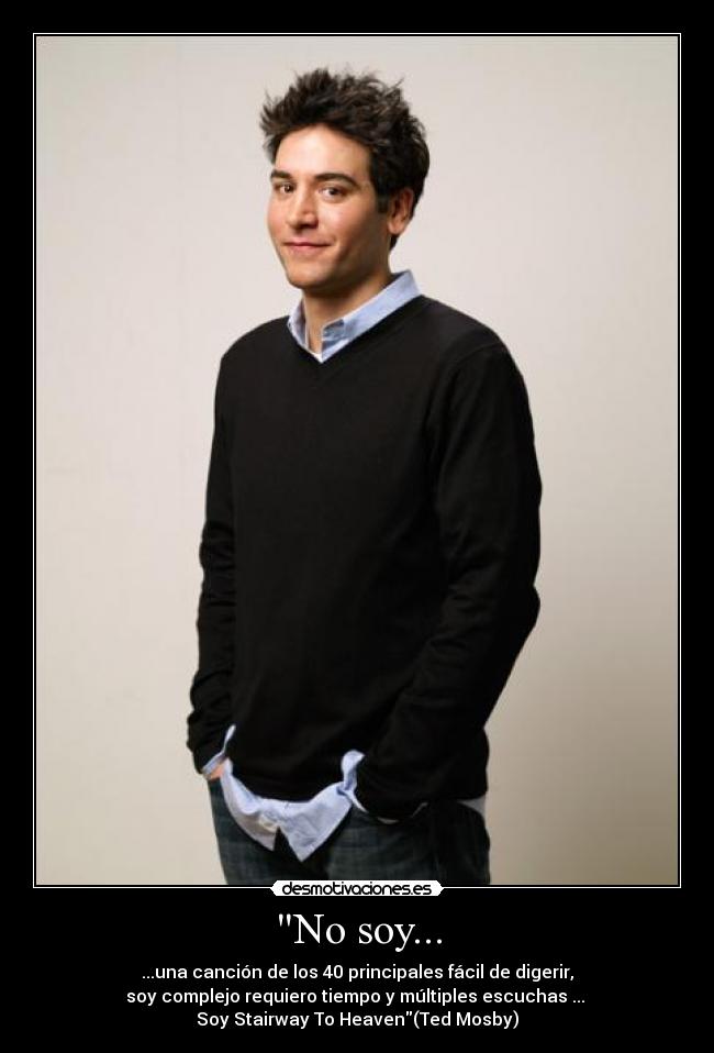 carteles ted mosby led zeppelin desmotivaciones