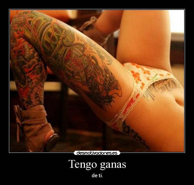 Tengo ganas -