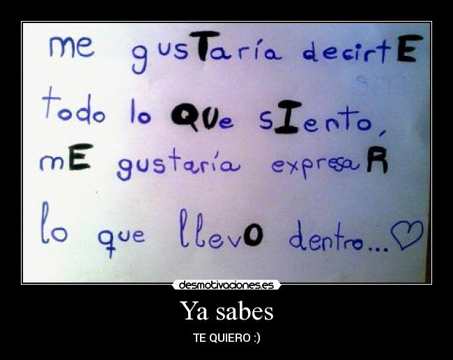 Ya sabes - 