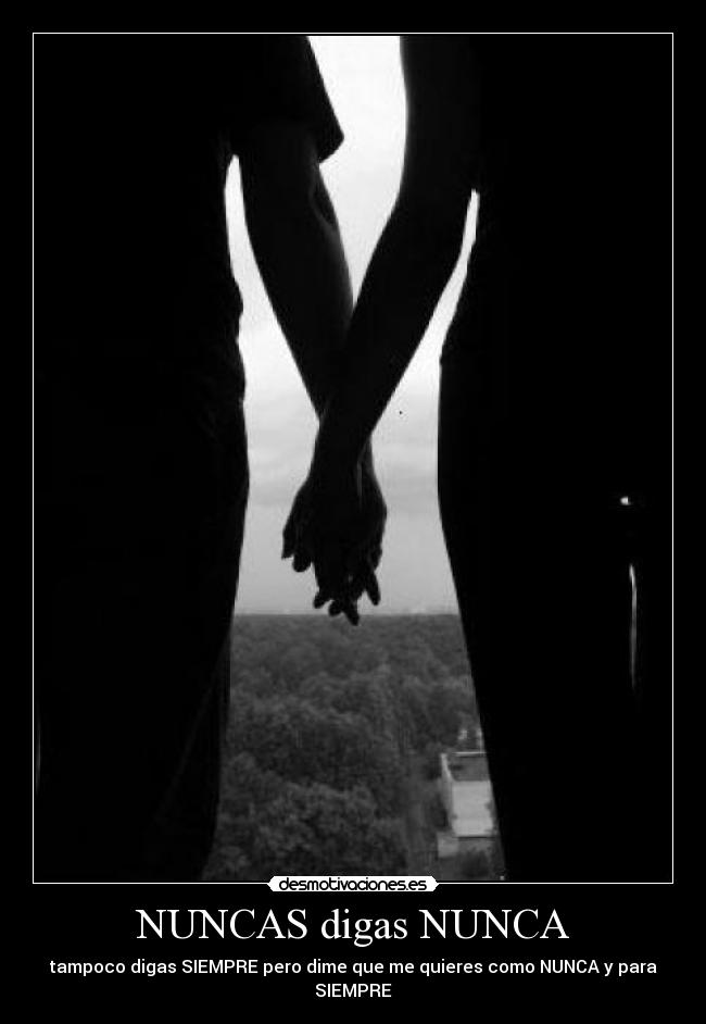 NUNCAS digas NUNCA - 