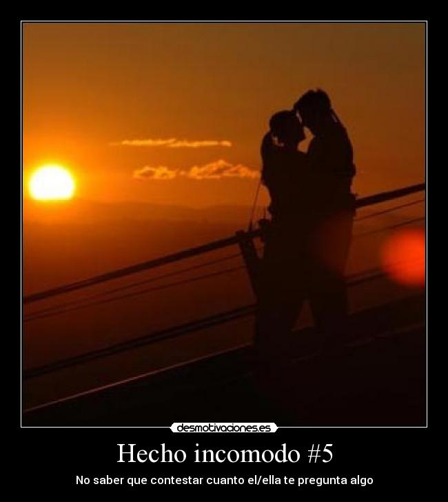 Hecho incomodo #5 - 