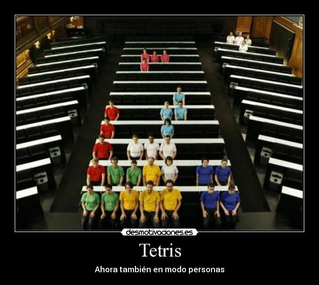 Tetris - Ahora también en modo personas