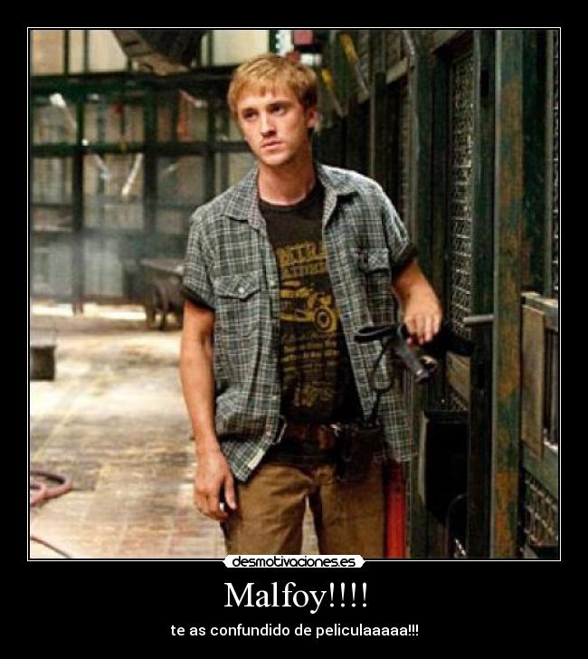 Malfoy!!!! - te as confundido de peliculaaaaa!!!