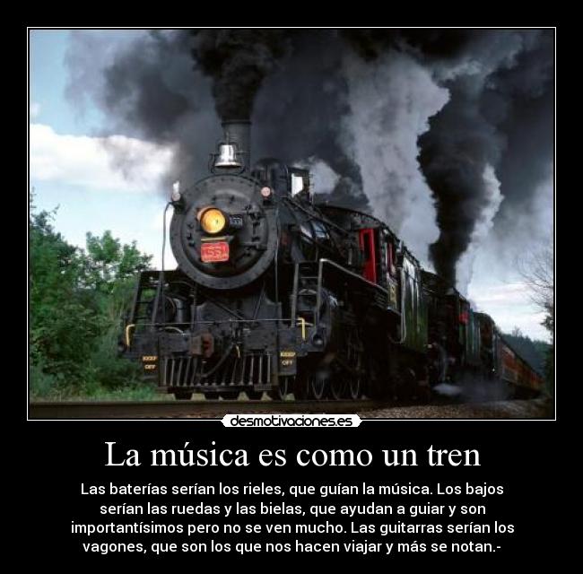 carteles musica anizz lunna karitoo walt_k tren musica guitarras bajos baterias desmotivaciones