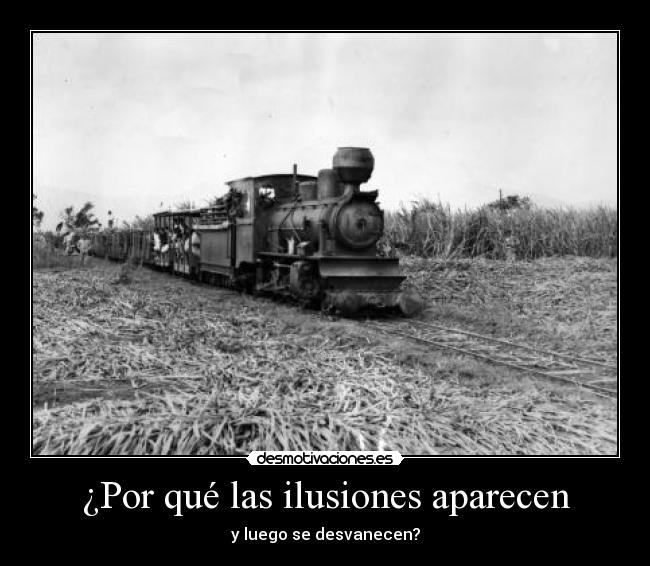 ¿Por qué las ilusiones aparecen - 