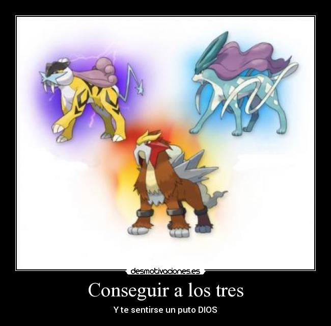 Conseguir a los tres -