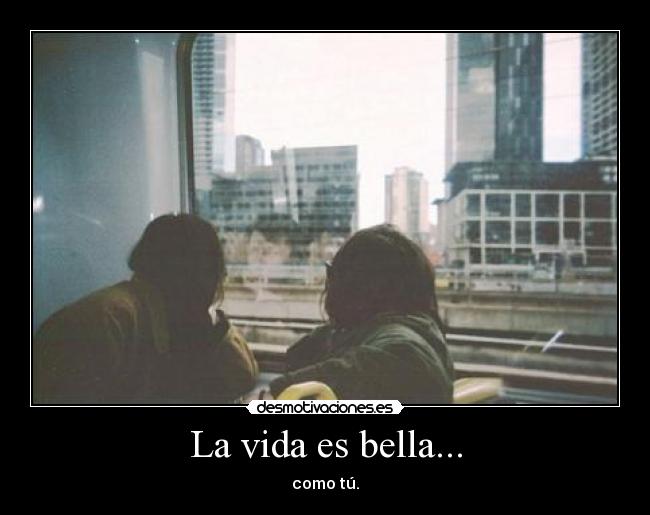 La vida es bella... - 