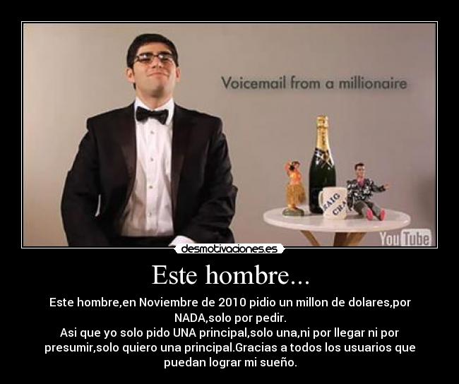 Este hombre... -