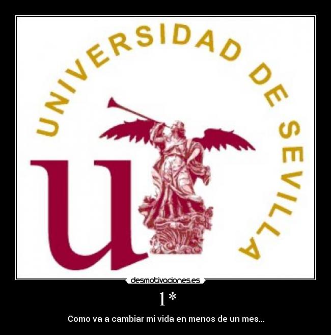 1* - Como va a cambiar mi vida en menos de un mes...