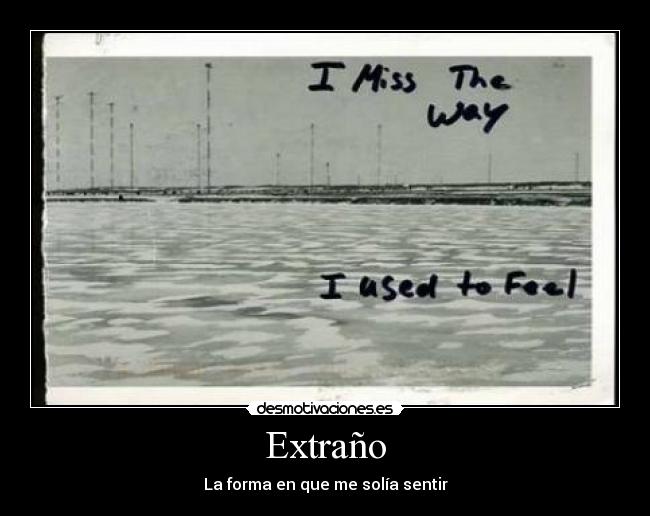 Extraño -