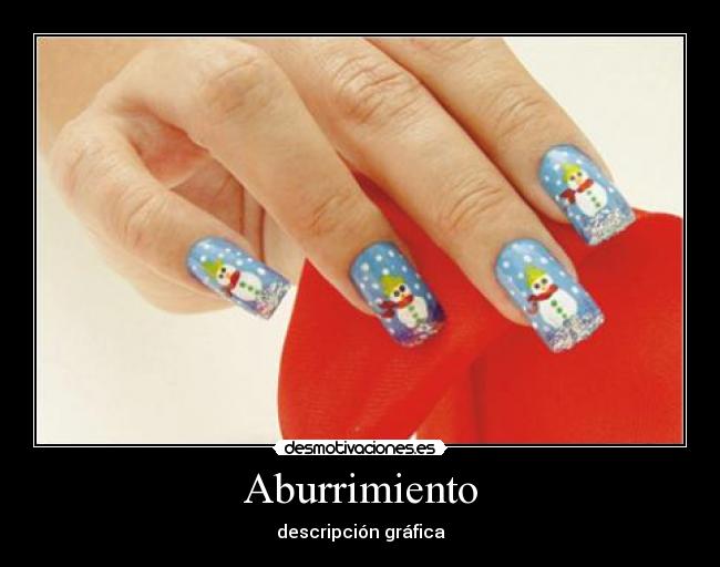 Aburrimiento - descripción gráfica