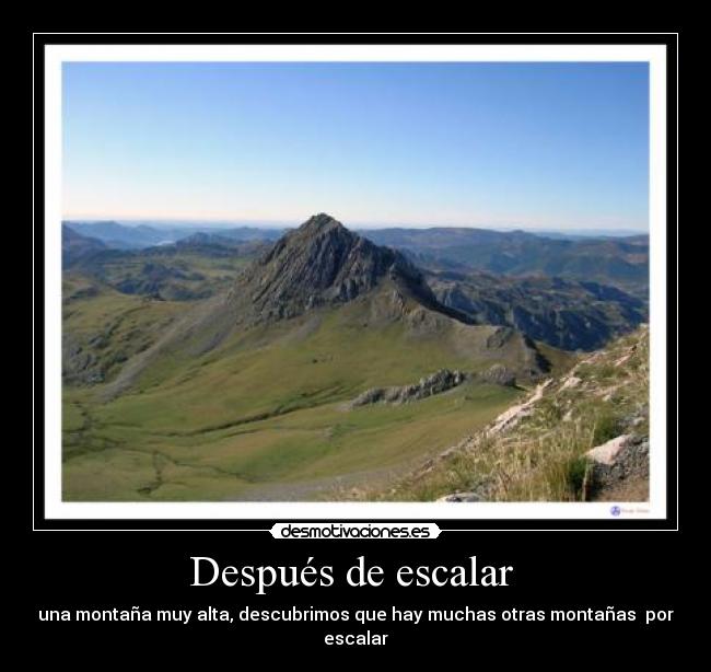 Después de escalar -