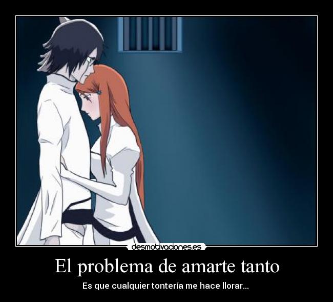 El problema de amarte tanto -