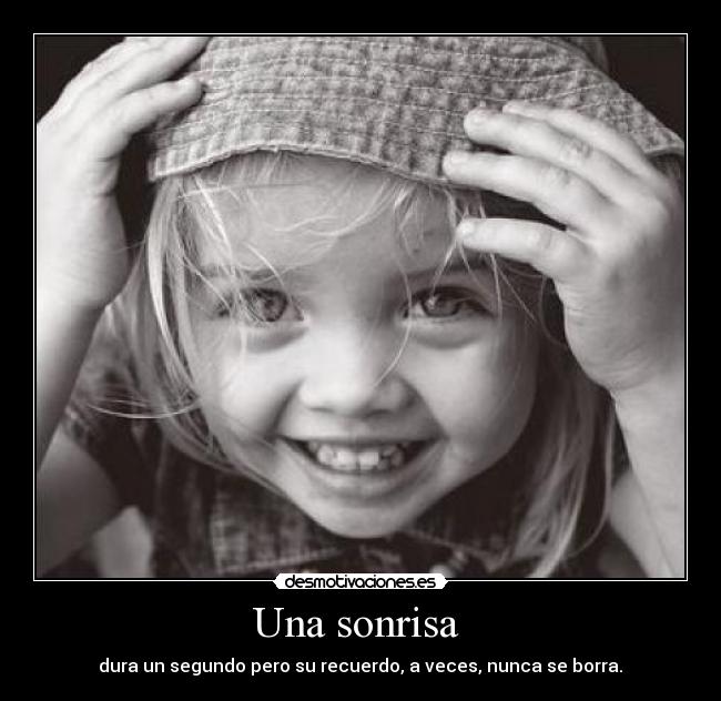 Una sonrisa  - 