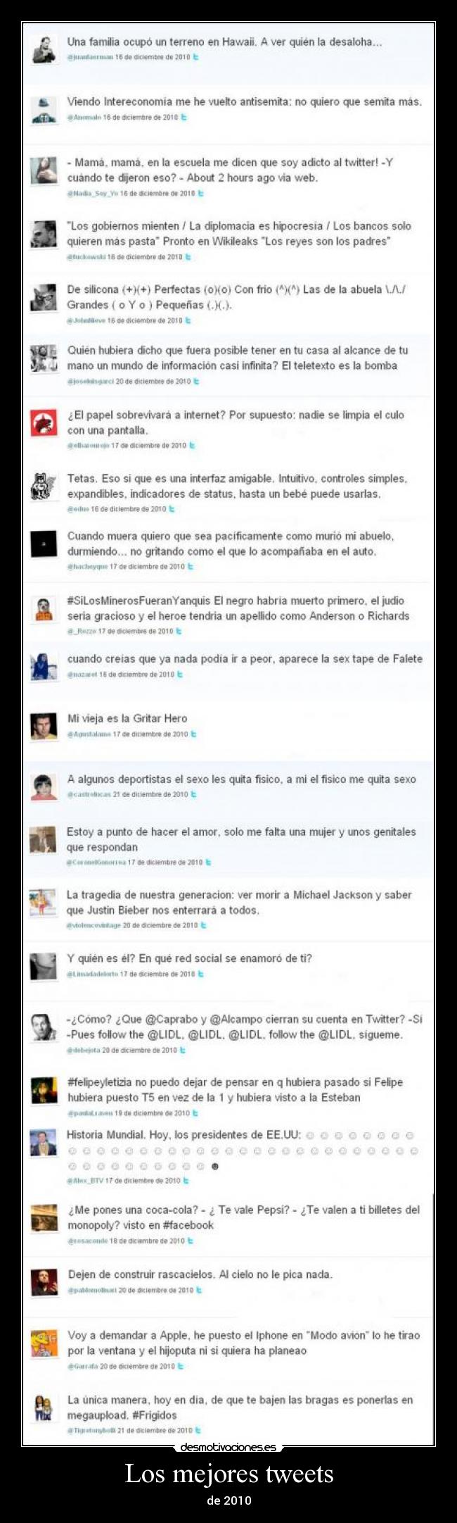 Los mejores tweets -